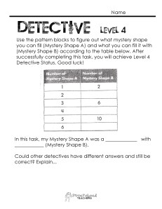 Number Pattern Detective- level 4