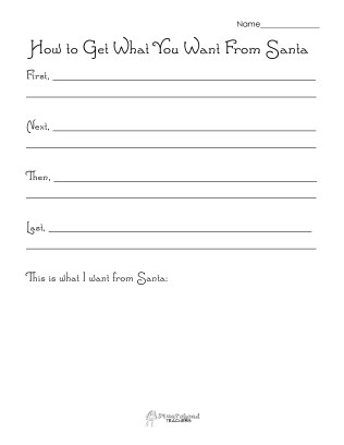 How to get what you want from Santa