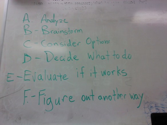 ABCs of problem solving