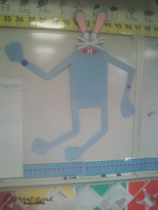 Easter Bunny picture 3 1-2 feet tall