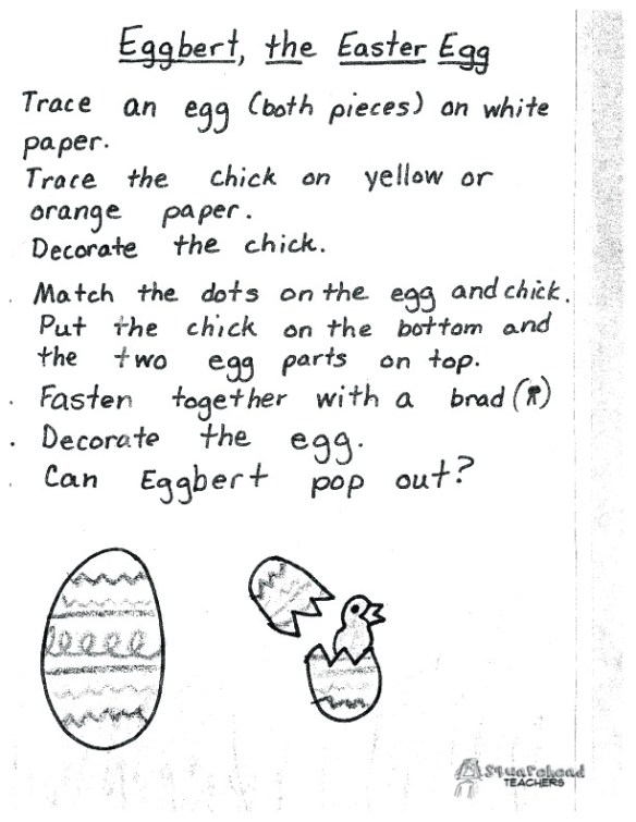 Eggbert the Easter egg cut out center1 copy