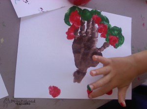 handprint apple tree 2