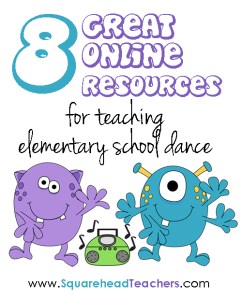 Dance resources sticker