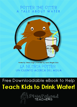 Potter the Otter sticker