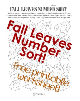 Fall number sort 2 STICKER updated