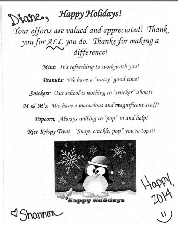 Candy Card- original