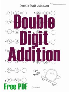Double Digit Addition Penguin STICKER