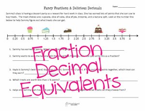 fancy fractions STICKER