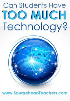 Too much tech STICKER