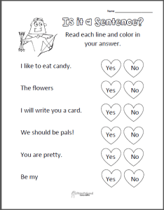 Is it a Sentence - Valentine STICKER