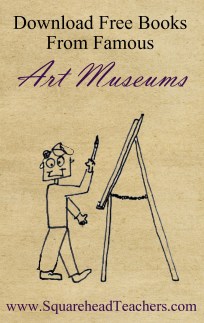 Art Museum Books STICKER