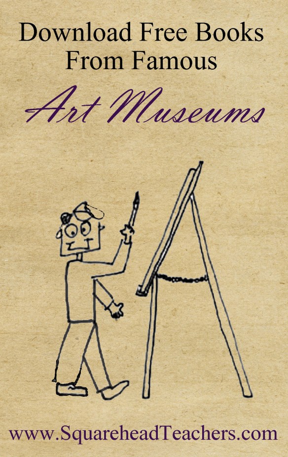 Art Museum Books STICKER