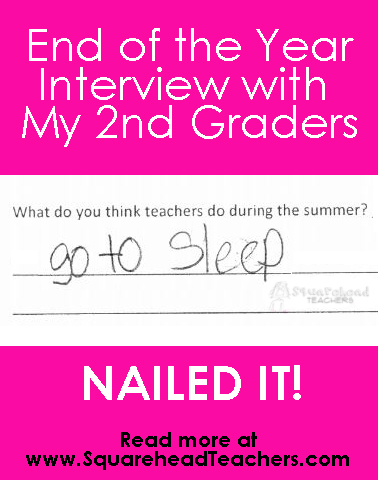 End of the Year Interview sticker